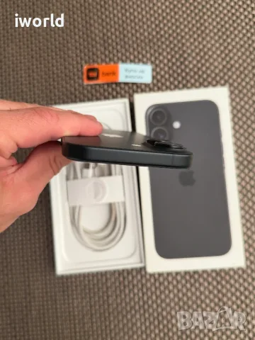 КАТО НОВ❗️ iPhone 16 ❗️Лизинг от 20€/мес ❗️Black 128GB  черен, снимка 7 - Apple iPhone - 55402840