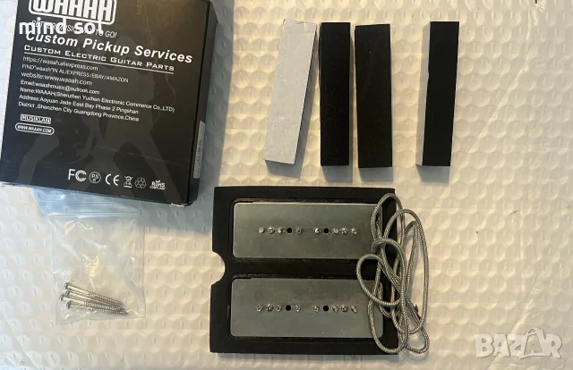 P90 pickups къстъм Custom Pickup Services WAAAH, снимка 2 - Китари - 55677076