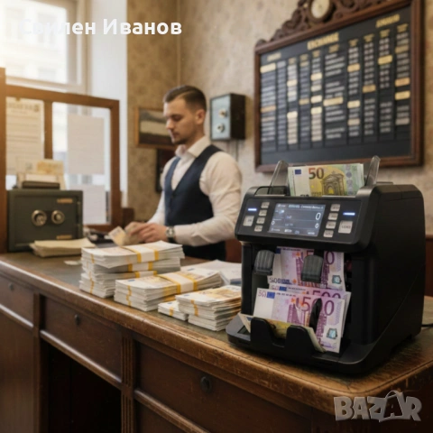 Многовалутна машина за броене на банкноти с детекция за фалшиви банкноти, снимка 6 - Друга електроника - 54462435