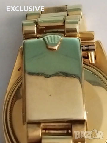 Rolex Datejust 18k solid gold  / Ролекс 18к златен каса и верижка/, снимка 10 - Мъжки - 53065833