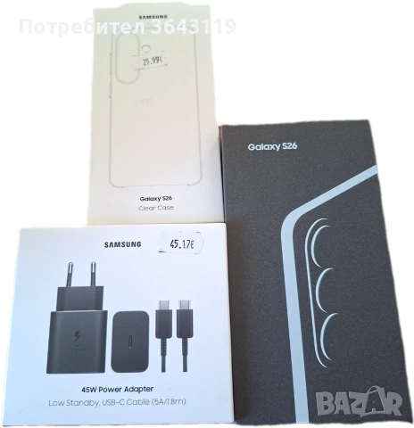 Samsung S26 5G 256GB Blue , снимка 5 - Samsung - 55124519