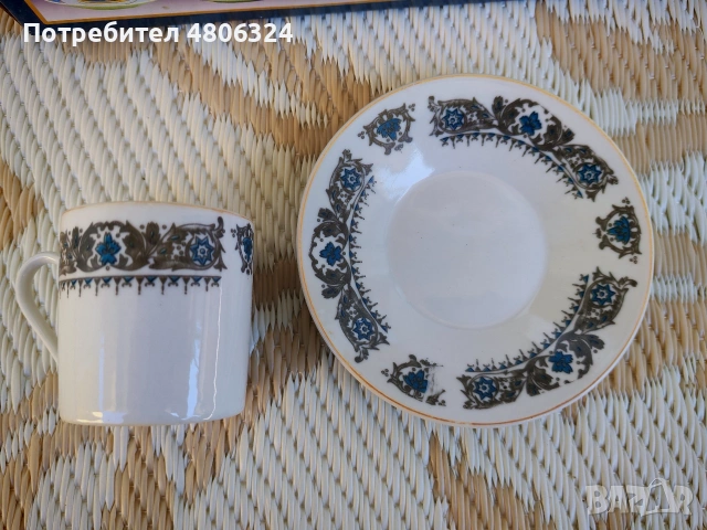 Порцеланов сервиз за кафе/еспресо/турско кафе, НОВ, снимка 4 - Сервизи - 54422780