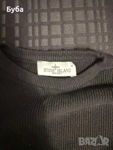 Мъжки пуловер stone island, снимка 3 - Блузи - 54634359