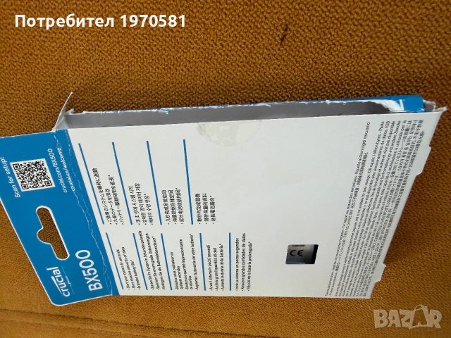 Crucial 4 TB BX500 SATA 2.5-inch SSD, снимка 3 - Твърди дискове - 55067378
