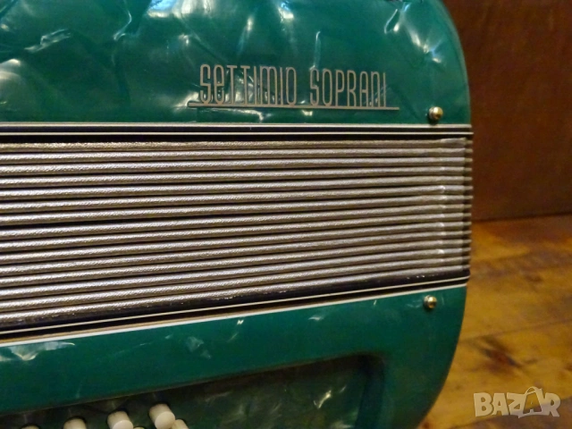 Акордеон Settimio Soprani Napoli 96 баса, снимка 10 - Акордеони - 54315609