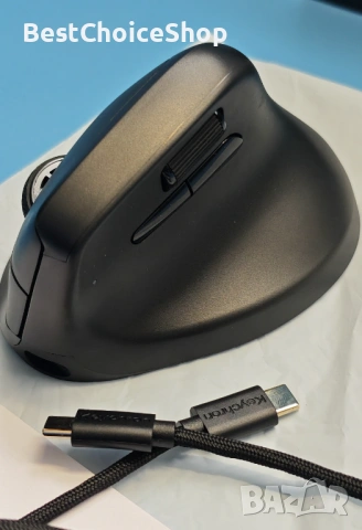 Ергономична мишка Keychron M5 Wireless 8K, снимка 6 - Клавиатури и мишки - 54384083