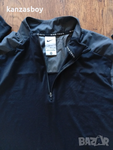 Nike M NK DF TRAIL ELMNT TOP HZ - мъжка блуза р-р М, снимка 6 - Блузи - 54380414