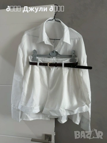 Разкошен ленен сет 🤍, снимка 5 - Комплекти - 54301147