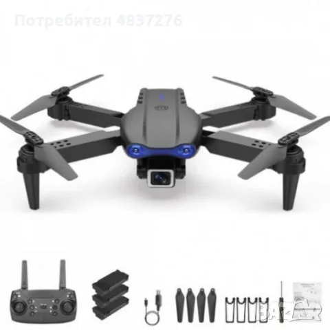 Дрон с 2 камери, снимка 3 - Дронове и аксесоари - 55414024