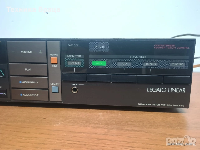 Стерео усилвател SONY TA-AX410. Много интересна и машинка. Изпращам видео. , снимка 5 - Ресийвъри, усилватели, смесителни пултове - 54211347