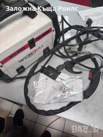 Werkbull TIG-400A аргонов апарат / електрожен, снимка 3 - Други инструменти - 55137802