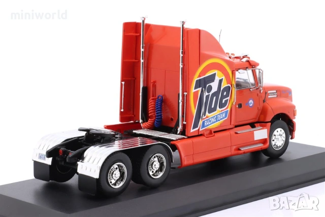 FORD Aeromax ”Tide Racing Team” влекач 1994 - мащаб 1:43 на Hachette моделът е нов в блистер, снимка 2 - Колекции - 54696853