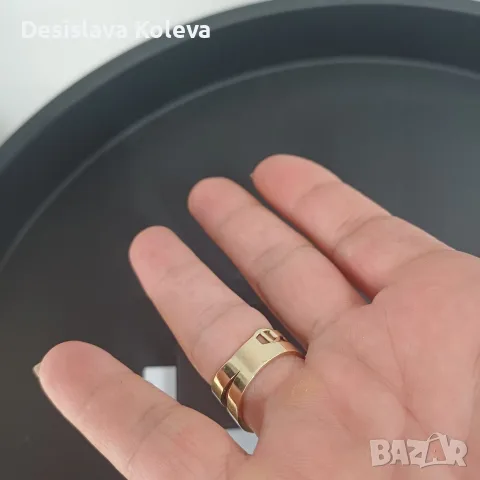 Златен дамски пръстен Tiffany and Co., снимка 3 - Пръстени - 55399988