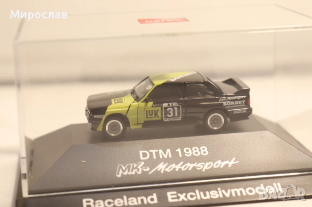  HERPA H0 1/87 BMW 3 M3 DTM МОДЕЛ КОЛИЧКА, снимка 2 - Колекции - 54617633