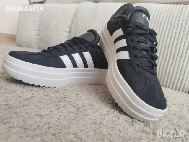 Дамски маратонки/кец Adidas VL Court Bold, снимка 3 - Маратонки - 54788001