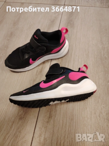 28номер на етикета се вижда колко см.е стелката като нови много малко носени!, снимка 2 - Детски маратонки - 53990896