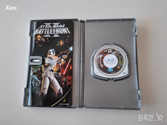 Star Wars Battlefront II PSP Playstation Portable, снимка 3 - Игри за PlayStation - 55178760
