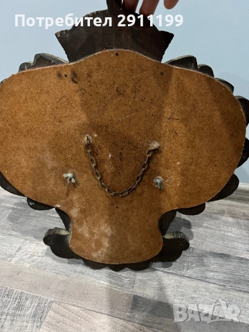 Декоративно пано, дърворезба на герб, снимка 5 - Други - 54269854