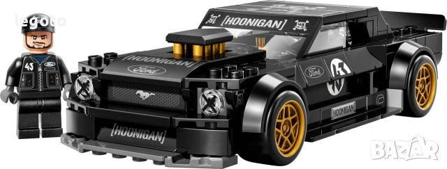 НОВО ЛЕГО 77262 Спийд Шампиони - Форд Мустанг Хуникорн LEGO 77262 Ken Block's 1965 Ford Mustang , снимка 2 - Конструктори - 55100918