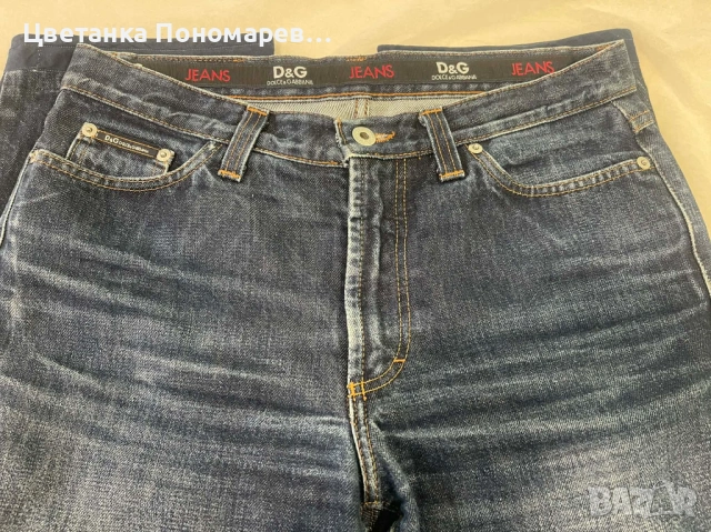 Дамски дънки Dolce & Gabbana,100% оригинал., снимка 7 - Дънки - 53963117