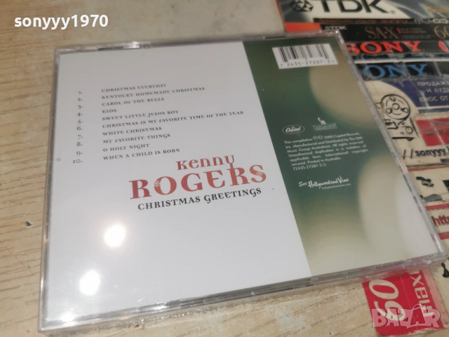 KENNY ROGERS NEW CD 0506261526H2E6R, снимка 10 - CD дискове - 54791356