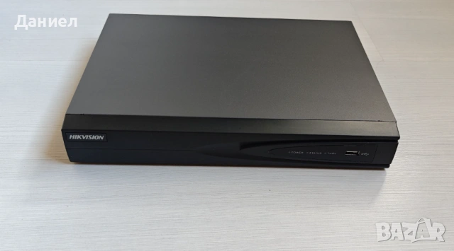 4 канален PoE NVR Hikvision DS-7604NI-E1/4P с 1TB HDD, снимка 2 - Комплекти за видеонаблюдение - 54932559