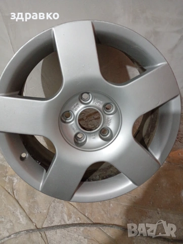 Алуминиеви джанти 16', 5х112, снимка 2 - Гуми и джанти - 54425505