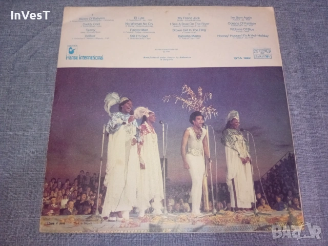 Грамофонна плоча Boney M - Golden Hits, снимка 2 - Грамофонни плочи - 54932829