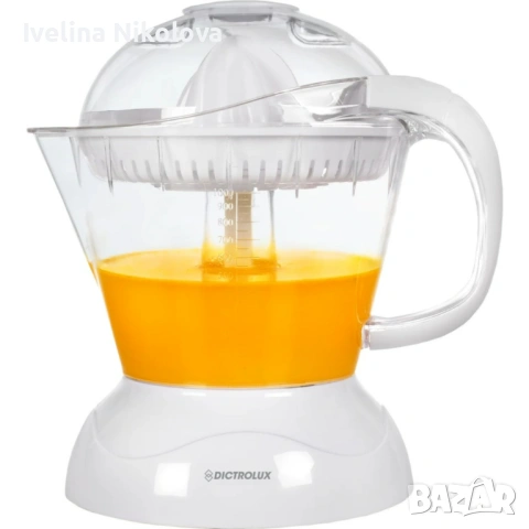 Електрическа сокоизстисквачка Dictrolux 40W – 1L кана, Push&Go система и селектор за пулп