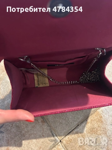 Чисто нова дамска чантичка бляскаща, снимка 3 - Чанти - 54102255