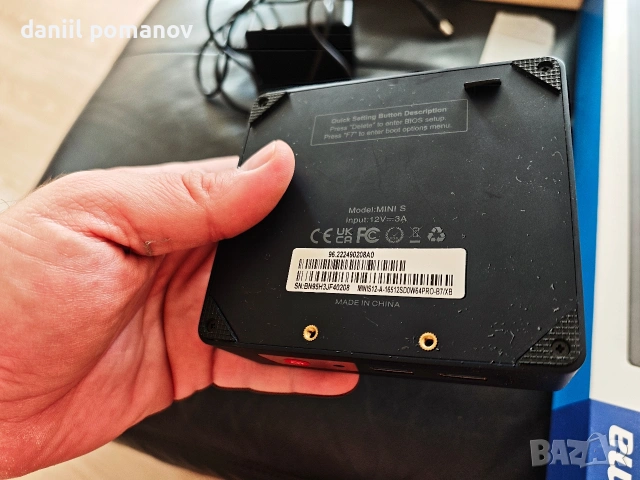 Mini PC Beelink Mini S N95, снимка 4 - Работни компютри - 54674412