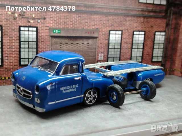 MERCEDES RENNABEILUNG Premium Classixxs 1:43, снимка 3 - Колекции - 54217767