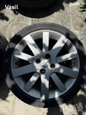 Джанти Пежо 207 GTi, 4x108 17”, Hockenheim, снимка 4 - Гуми и джанти - 55347161