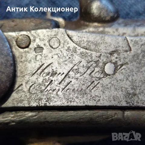Капсулен пистолет. Модел Tbis 1822, снимка 2 - Антикварни и старинни предмети - 55492414