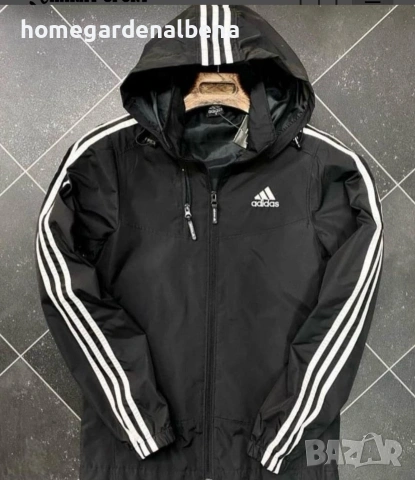 Мъжка ветровка Adidas, снимка 5 - Спортни дрехи, екипи - 54316793