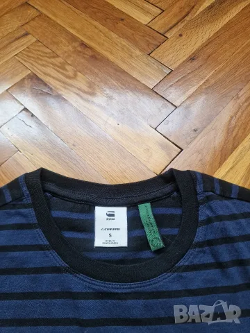 Страхотна мъжка тениска G STAR RAW , размер S, снимка 5 - Тениски - 55656753