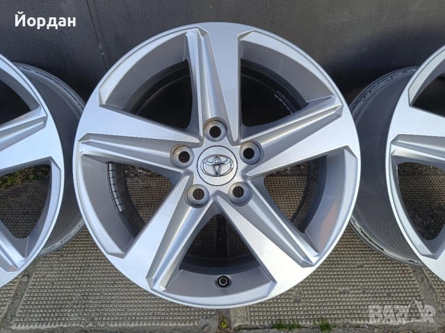 ОРИГИНАЛНИ джанти 16 ' цола 5x114,3 TOYOTA COROLLA AURIS / ТОЙОТА Корола Аурис + датчици, снимка 9 - Гуми и джанти - 54486022