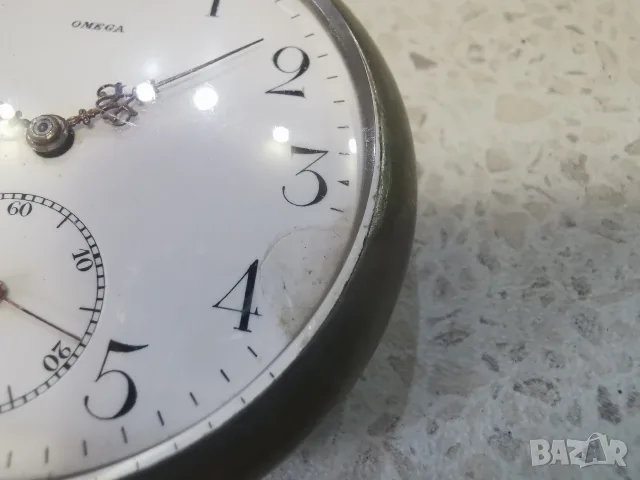 ГОЛЯМА OMEGA С ВЛАК , снимка 2 - Антикварни и старинни предмети - 55383508