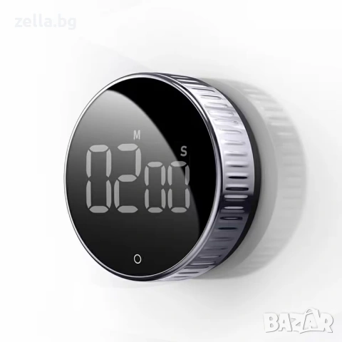 Дигитален кухненски таймер с LED дисплей до 99 мин – Аларма 90dB, магнит, голям екран 10244, снимка 12 - Резервни части за телефони - 54661772