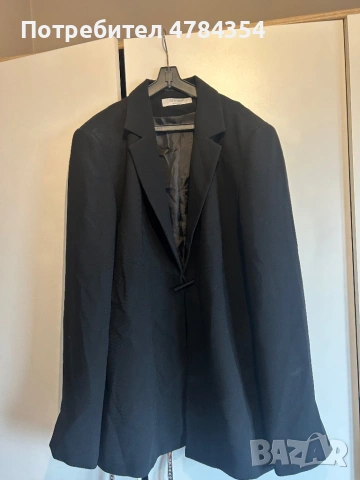 Елегантно черно сако S-M