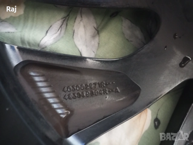 Джанти Колеос 18 5х114,3 J7 66,1 ET40, снимка 13 - Гуми и джанти - 54157805