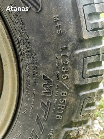 16 Джанти с гуми 5х165,1 Land Rover Defender, Discovery 1, Range Rover Classic , снимка 2 - Гуми и джанти - 54411785