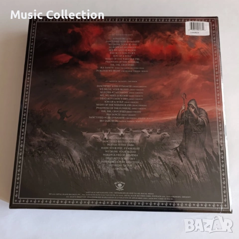 POWERWOLF - Blood Of The Saints (Box Set - 3 x Violet Vinyl) NEW & SEALED Power/Heavy Metal, снимка 2 - Грамофонни плочи - 53259723