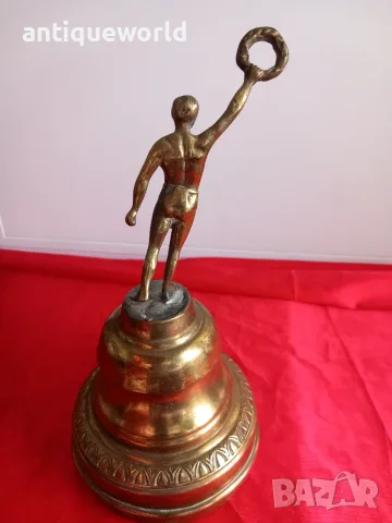 1936г,Олимпиец Бронзова Статуетка Берлин Олимпиада, снимка 5 - Антикварни и старинни предмети - 55314116