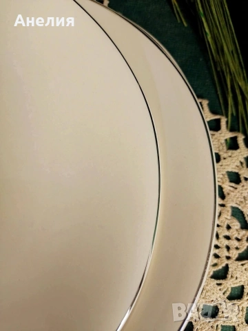 Цвят екрю и рози Johnson Brothers , снимка 9 - Чинии - 54200263