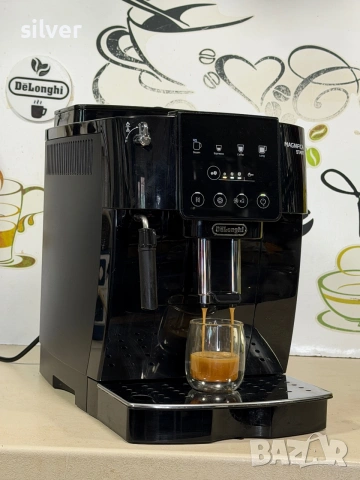 Кафемашина кафе автомат delonghi magnifica smart с гаранция, снимка 4 - Кафемашини - 55092209