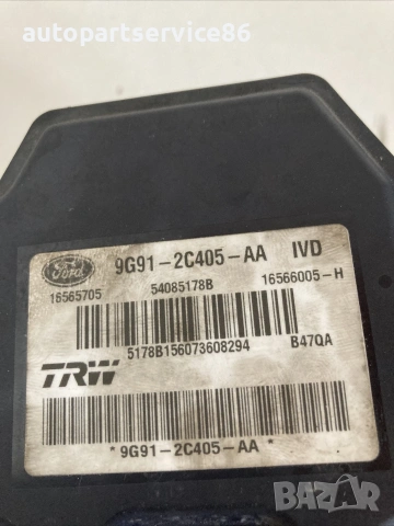 ABS помпа за Ford Mondeo Mk4 2.0 TDCi (2009) 9G91-2C405-AA, снимка 3 - Части - 55136165