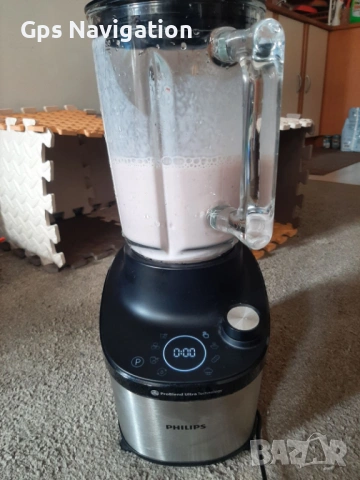 ИНОКС PHILIPS SERIES 7000 HR3760 /10 1500 W,Блендер , снимка 3 - Блендери - 45608646