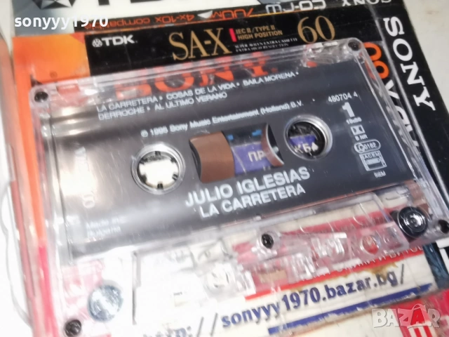 JULIO IGLESIAS-ORIGINAL TAPE 1905261702H2E6R, снимка 7 - Аудио касети - 54607340