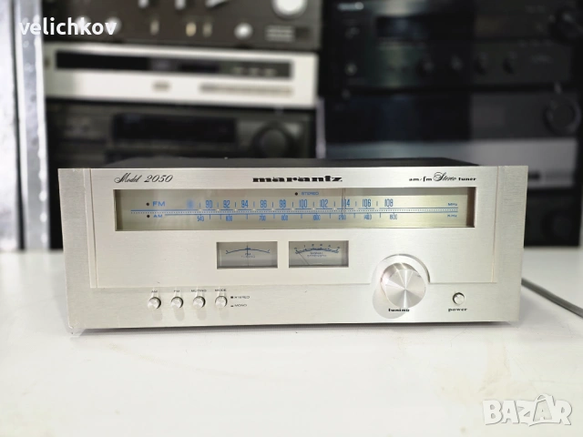 📻 КЛАСИКА ОТ СЛЕДВАЩО НИВО! Аналогов тунер Marantz 2050, снимка 2 - Ресийвъри, усилватели, смесителни пултове - 54638221